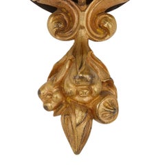 Set di quattro lampade da parete in ormolu e bronzo patinato antico