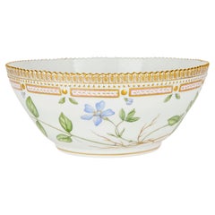 Set of Four Royal Copenhagen Flora Danica Porcelain Bowls