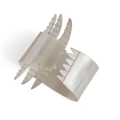 Set of Six Silver Sea Creature Napkin Rings for Liberty & Co.