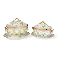 Extensive Royal Copenhagen ‘Flora Danica’ Porcelain Dinner Service