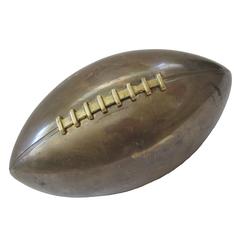 Vintage Bronze Football