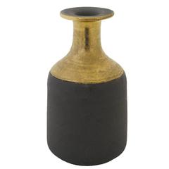 Bitossi Raymor Ceramic Vase Gold, Signed, 1960s, Italy 11