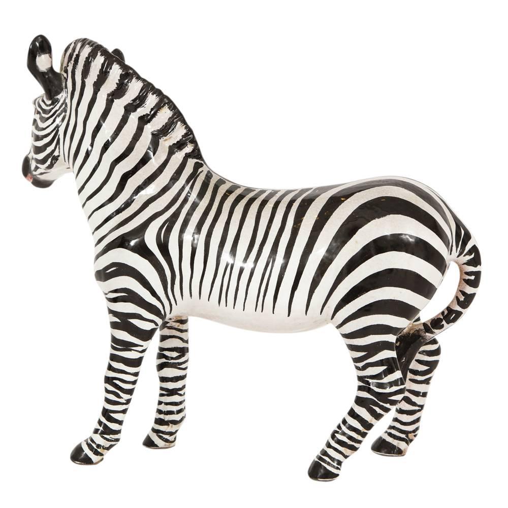 ceramic zebra