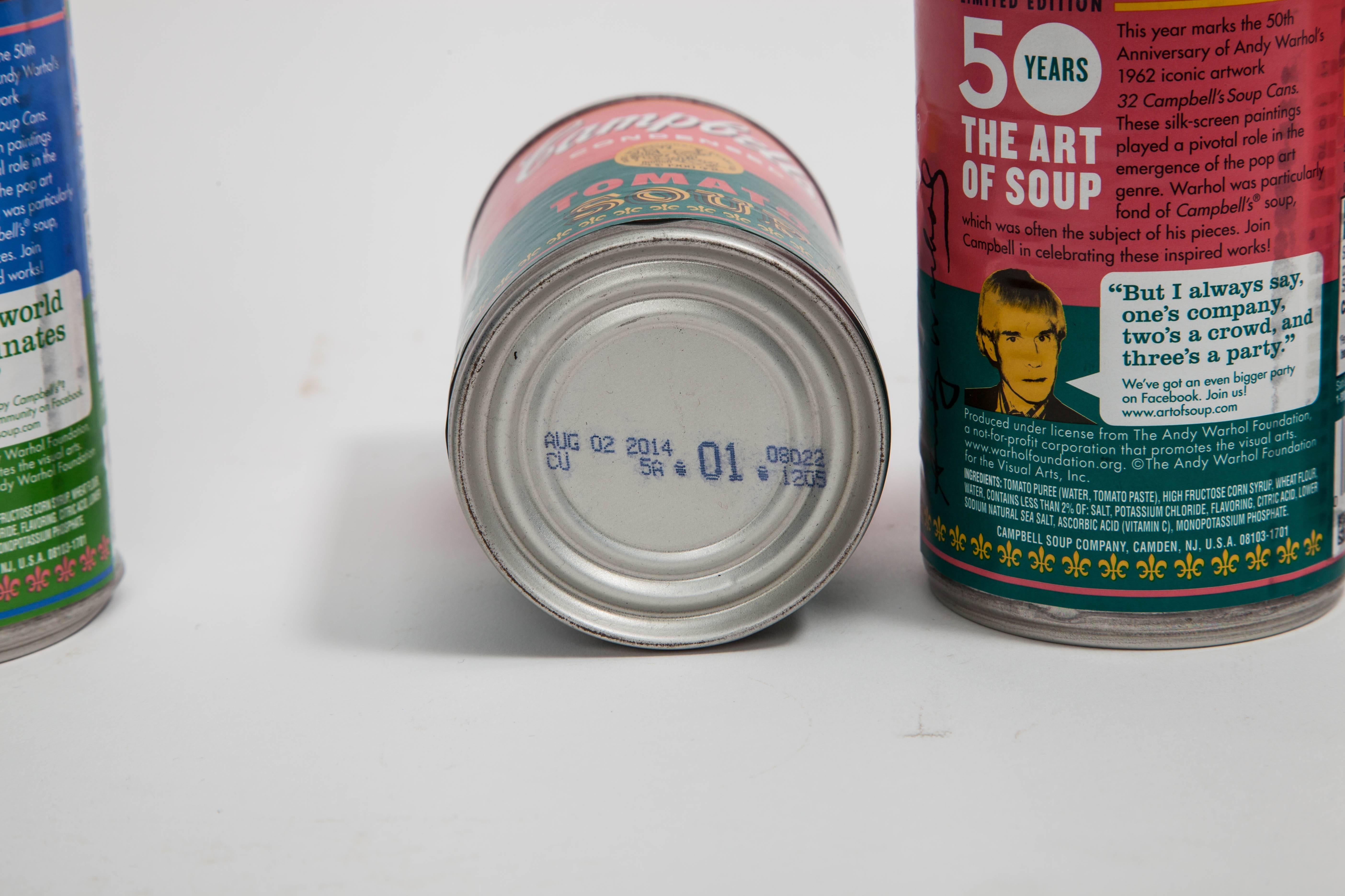 Andy Warhol Campbell's Soup Cans 50th Anniversary Limited Edition 1