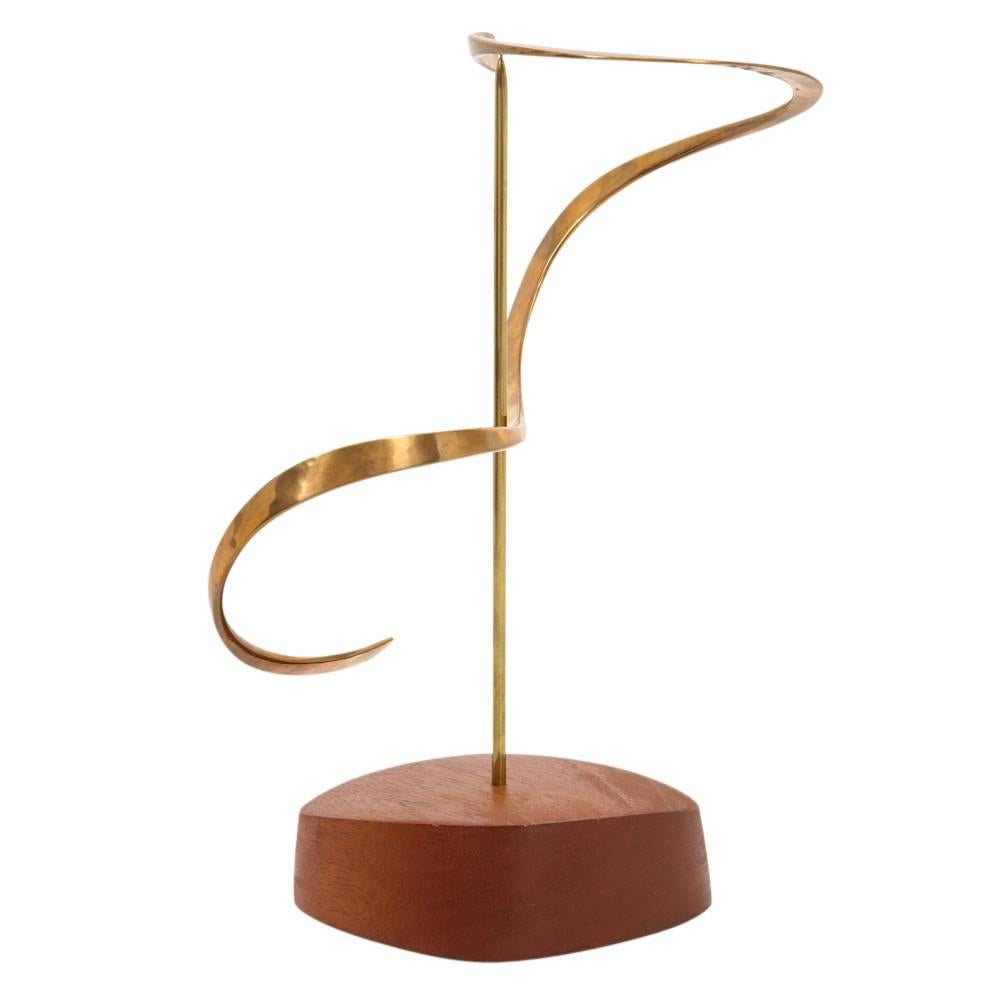 Russell Secrest Bronze, Sculpture, Kinetic, Signed In Good Condition In New York, NY
