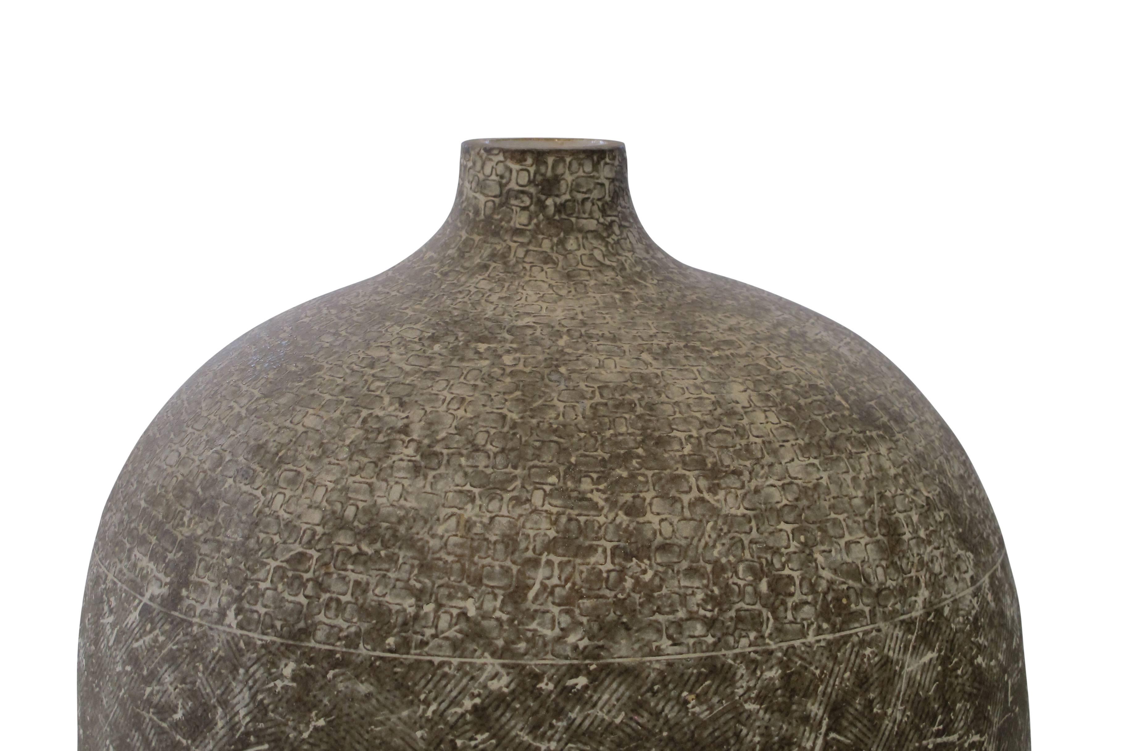 Hand-Crafted Claude Conover Ceramic Vase 