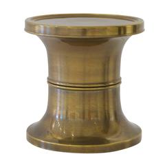 Mastercraft Brass Side Tables Pair USA 1970's