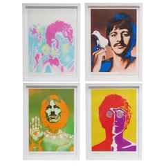 Beatles by Richard Avedon Psychedelic Posters for Stern Magazine, England, 1967