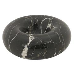 Sergio Asti Marble Bowl for Atelier International Limited Signed Italy, 1970s