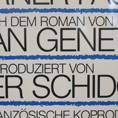 After Andy Warhol Querelle Offset Lithographic Movie Poster, Germany, 1980s