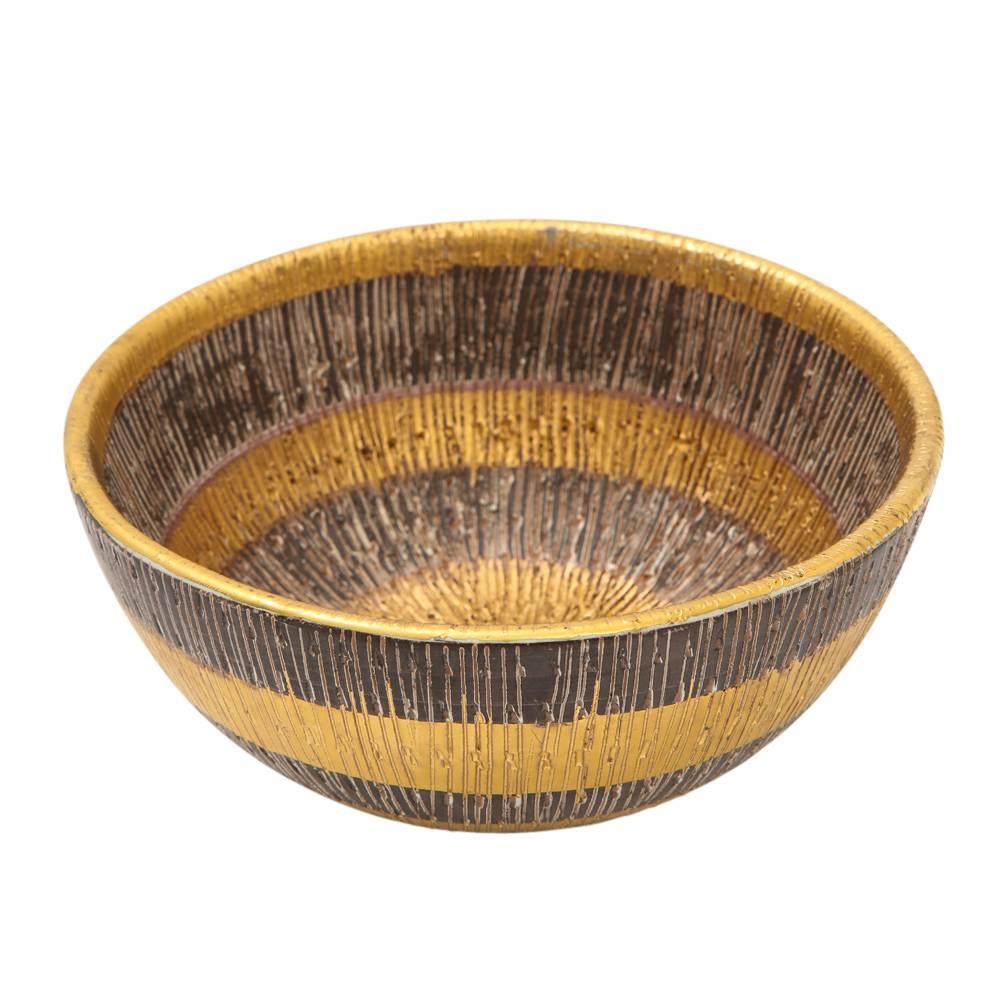 gold ceramic bowl
