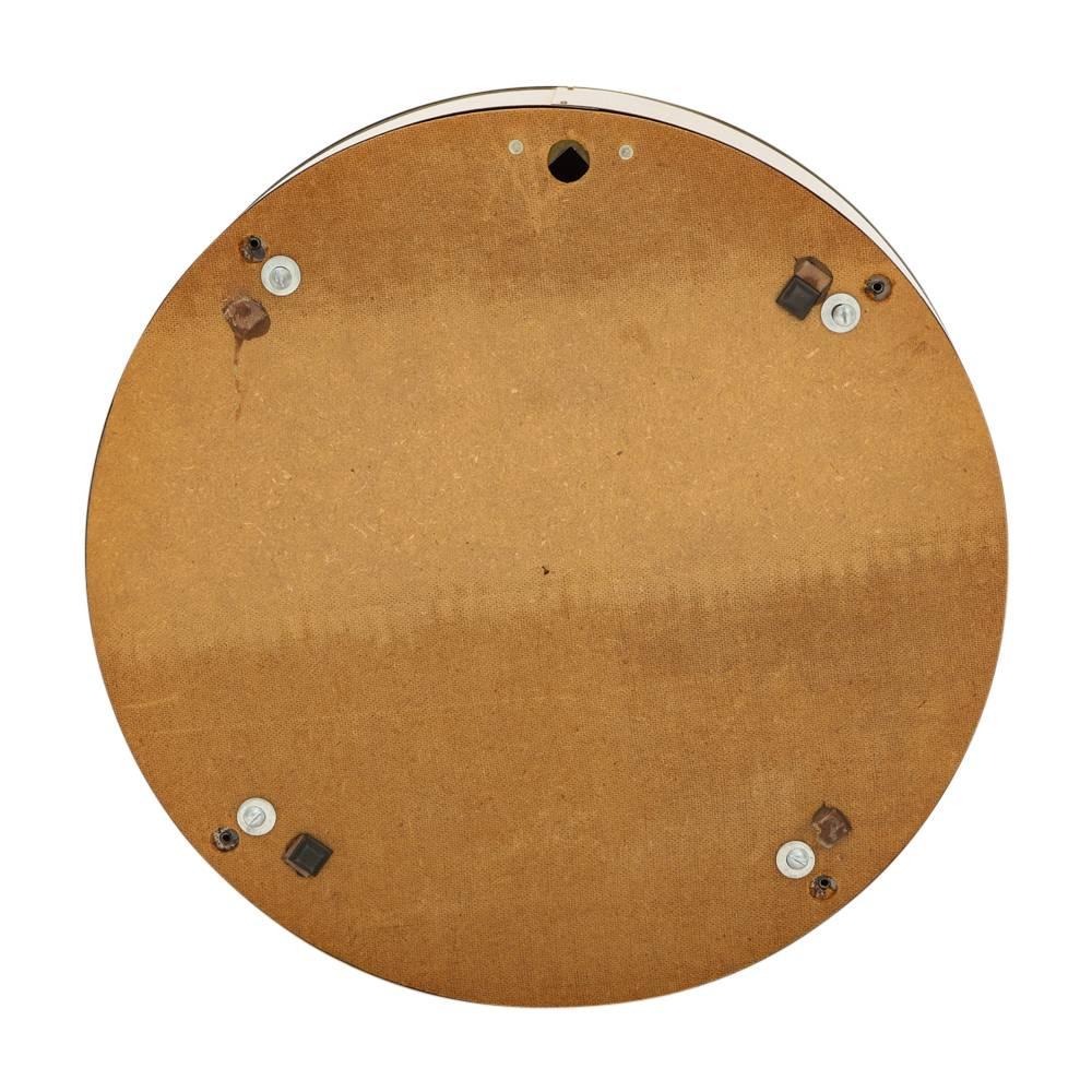 Lacquered C. Jere Porthole Mirror, Brass For Sale