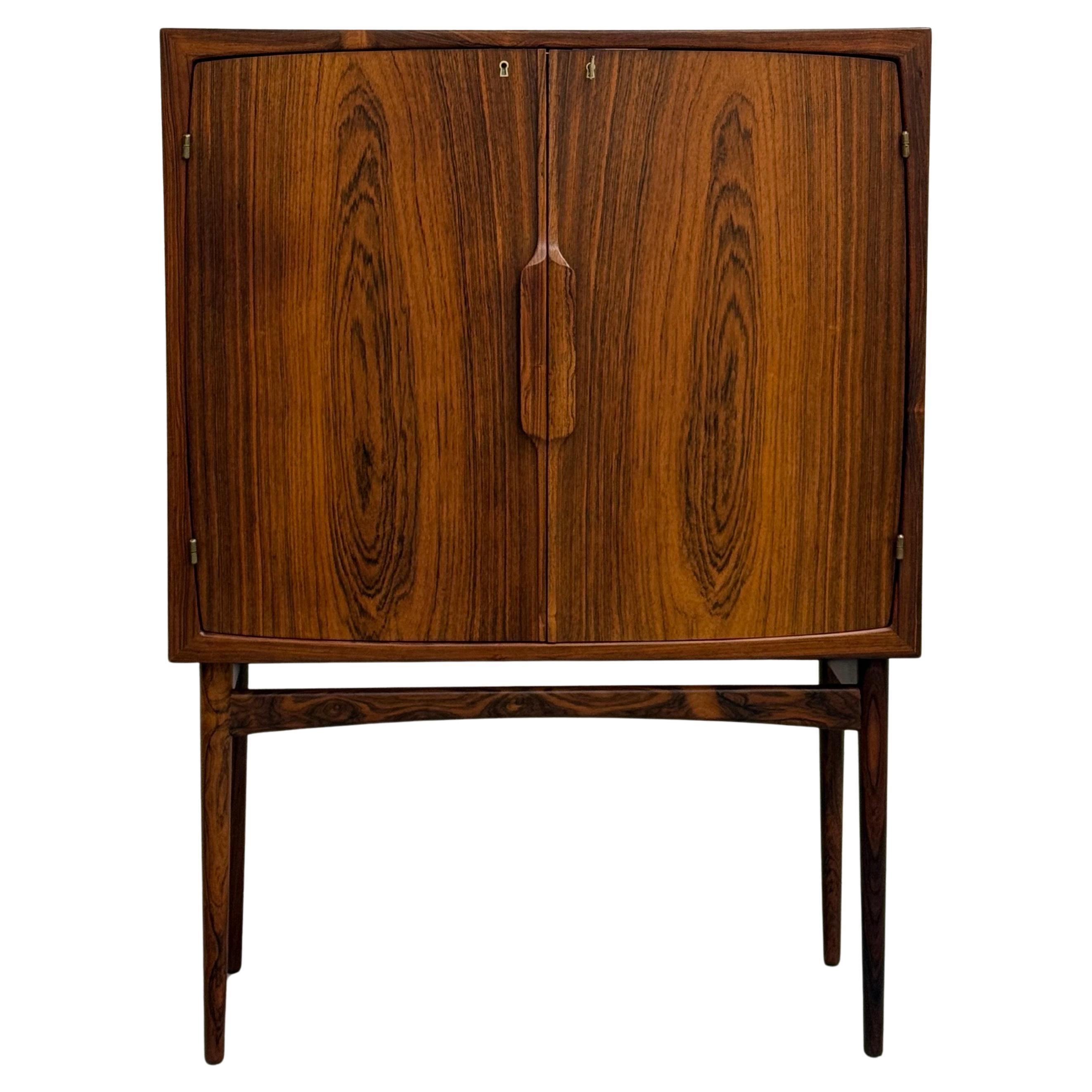 Torbjørn Afdal Rosewood Bar Cabinet, Norway 1960s