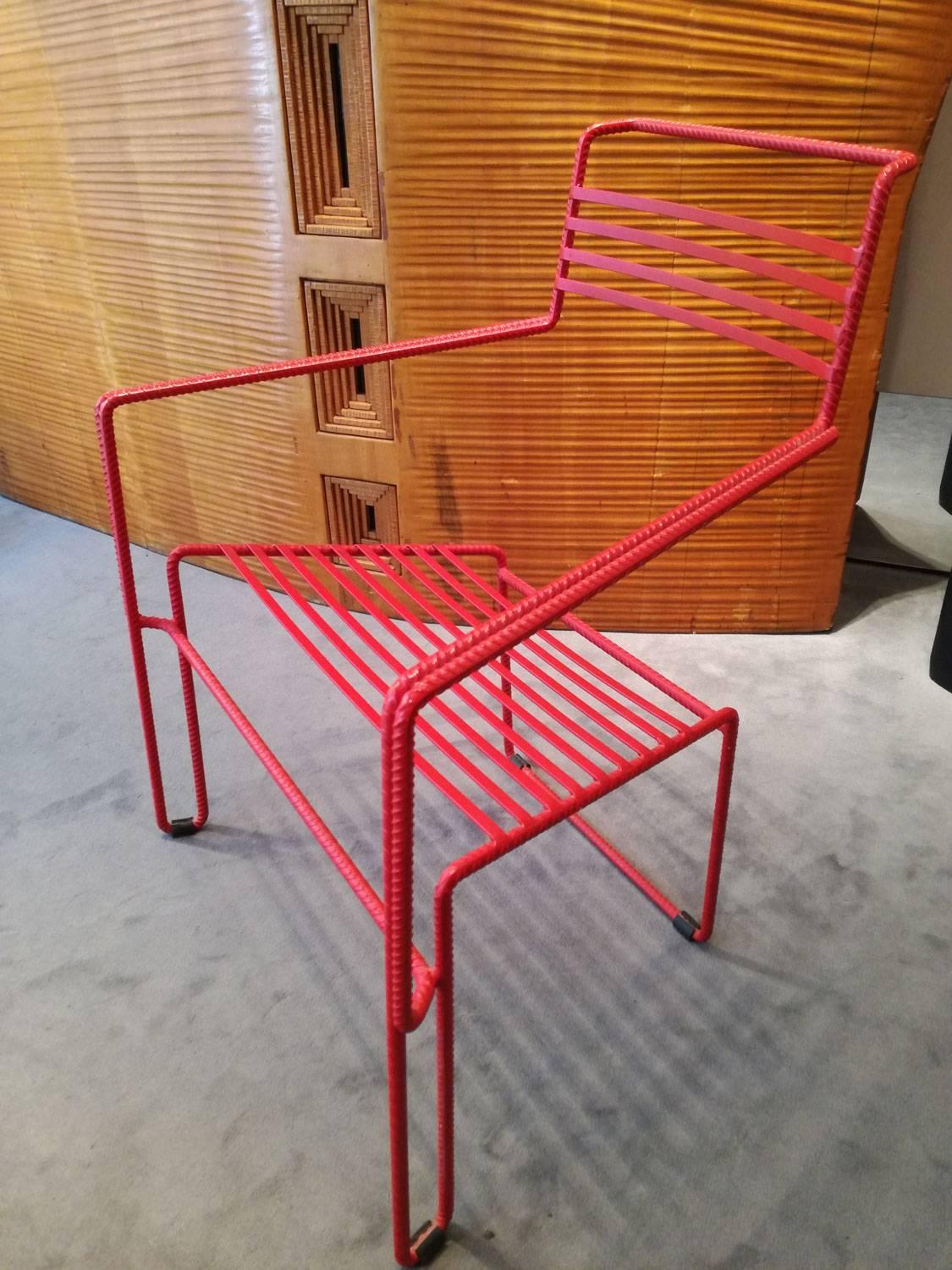 Modern Iconic Armchair by Costa Coulentianos, 1990 For Sale