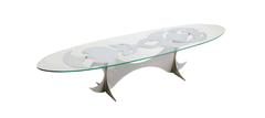 Coffee Table "Ellipse" by Armand Jonckers, 1970s