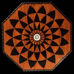 Pair of Anglo-Indian Octagonal Parquetry Tables