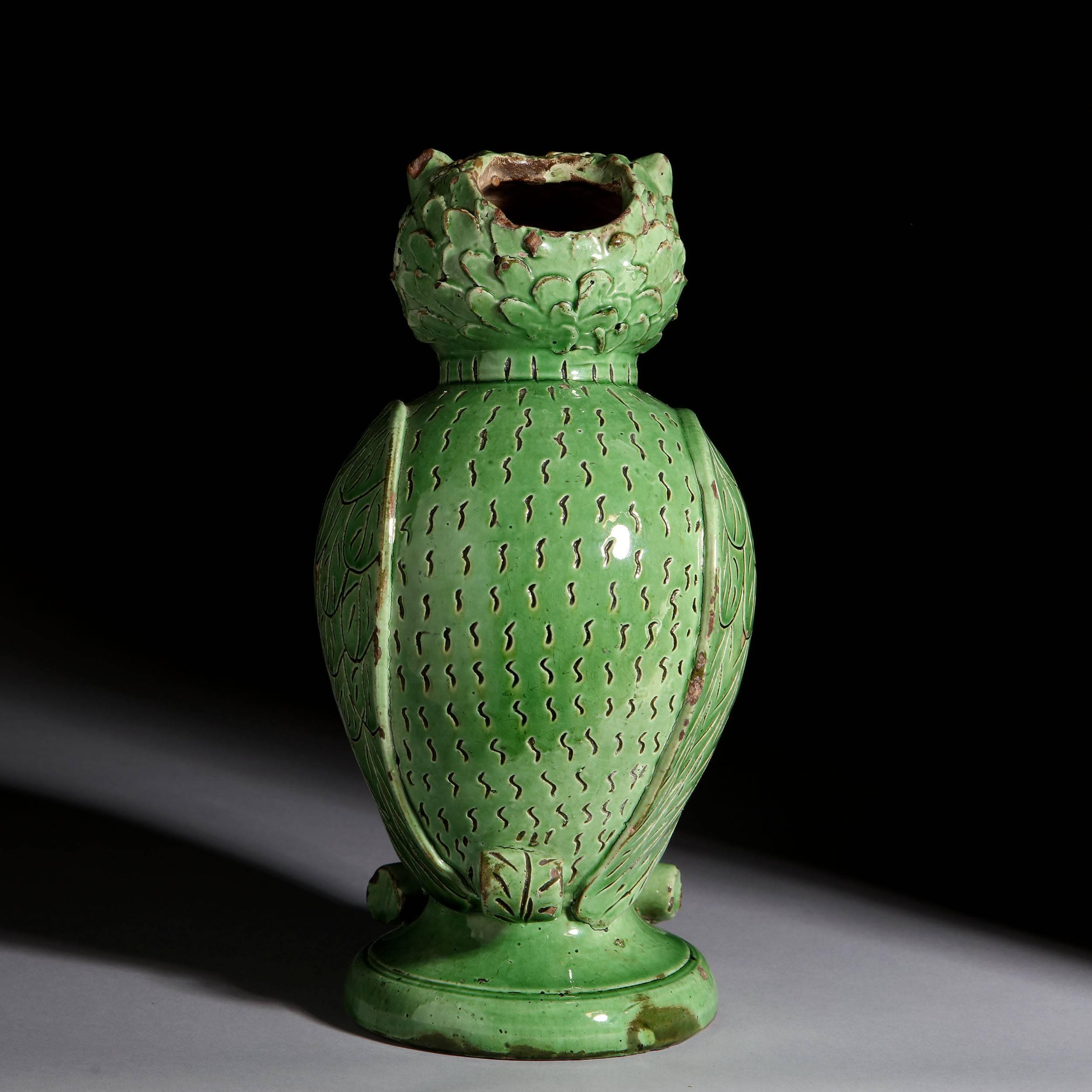 Rare 19th Century Skotterup Owl In Good Condition In London, GB
