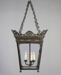 Early 19th Century Bronze Hanging Lantern