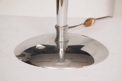 Art Deco Table Lamp with Opal Glass Shade