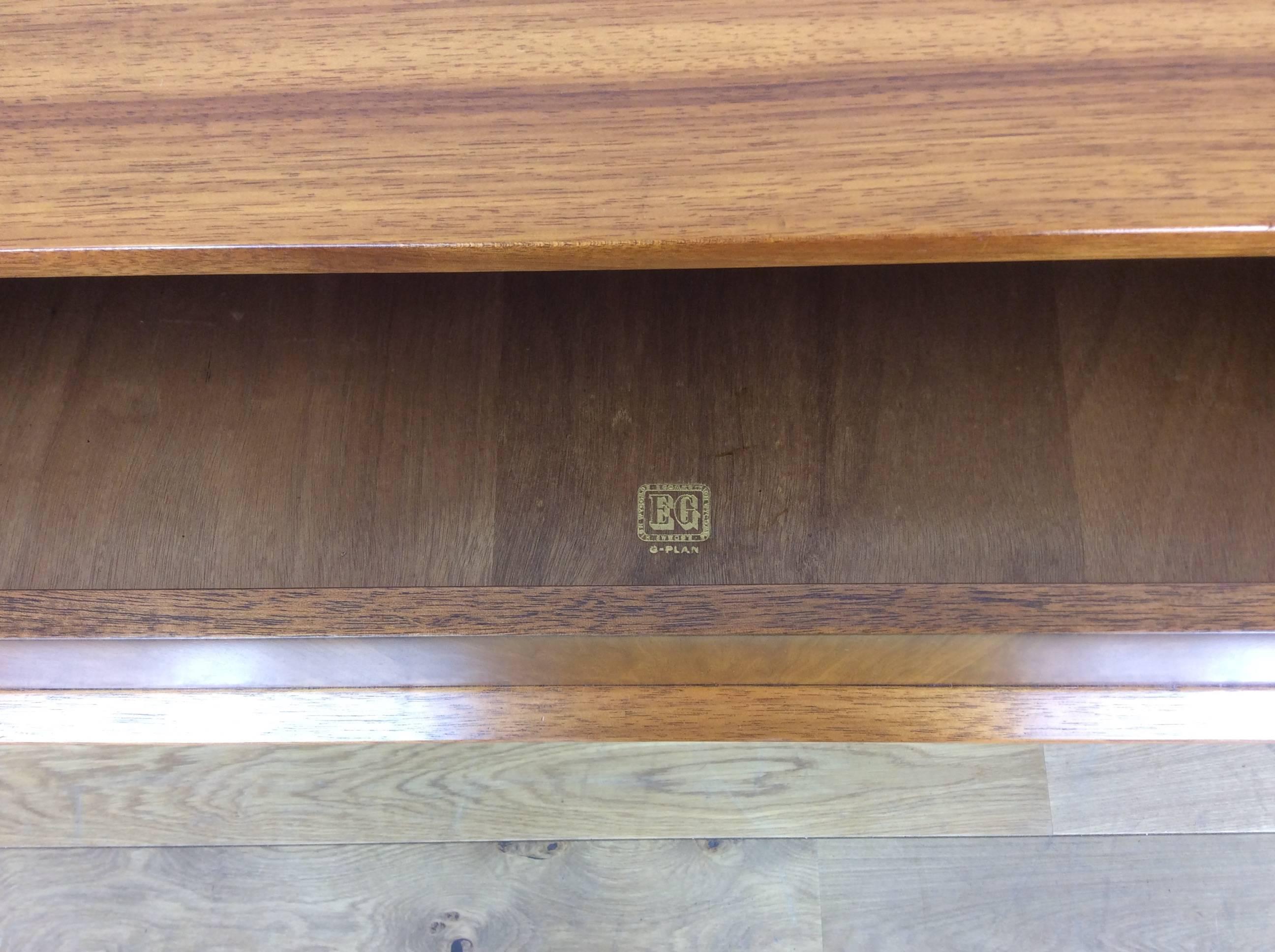 Mid-Century Console or Desk from G Plan Designed by E Gomme In Excellent Condition In London, GB