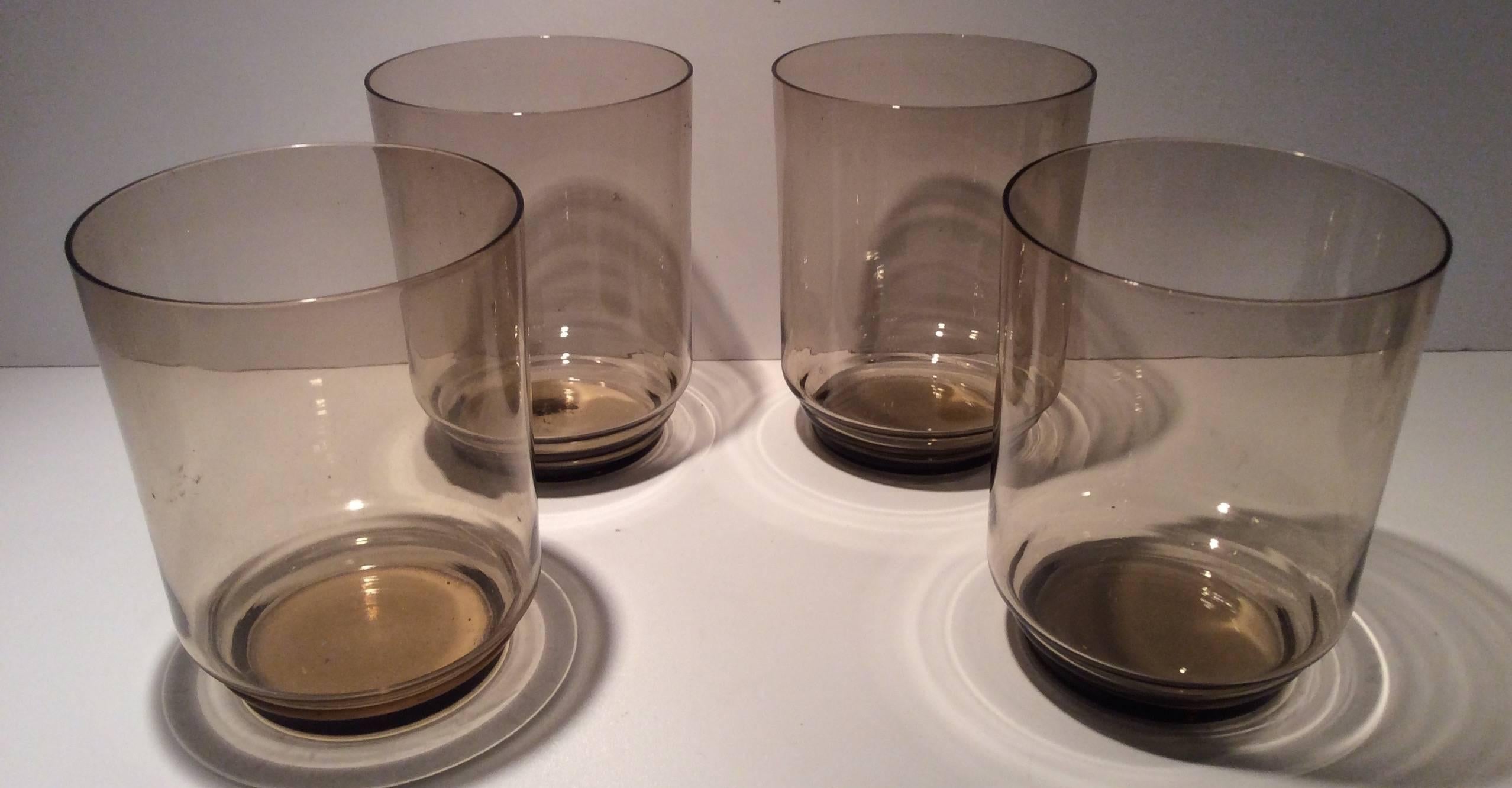 Art Deco Suite of Glasses by Orrefors 