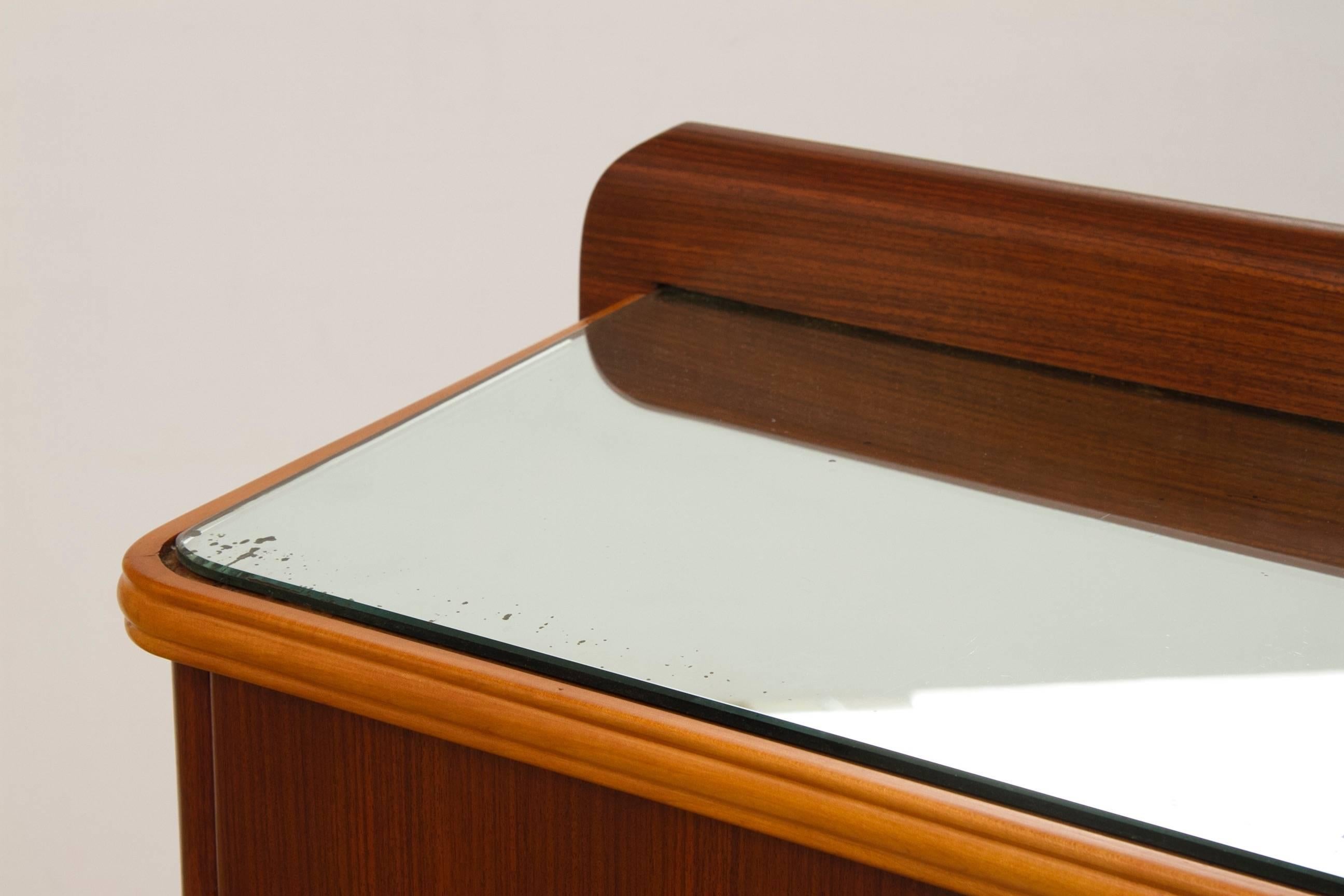 Mid-Century Modern Mario Ballini Mid-Century Italian Bedside Tables For Sale