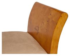 Art Deco Stool in Birds Eye Maple