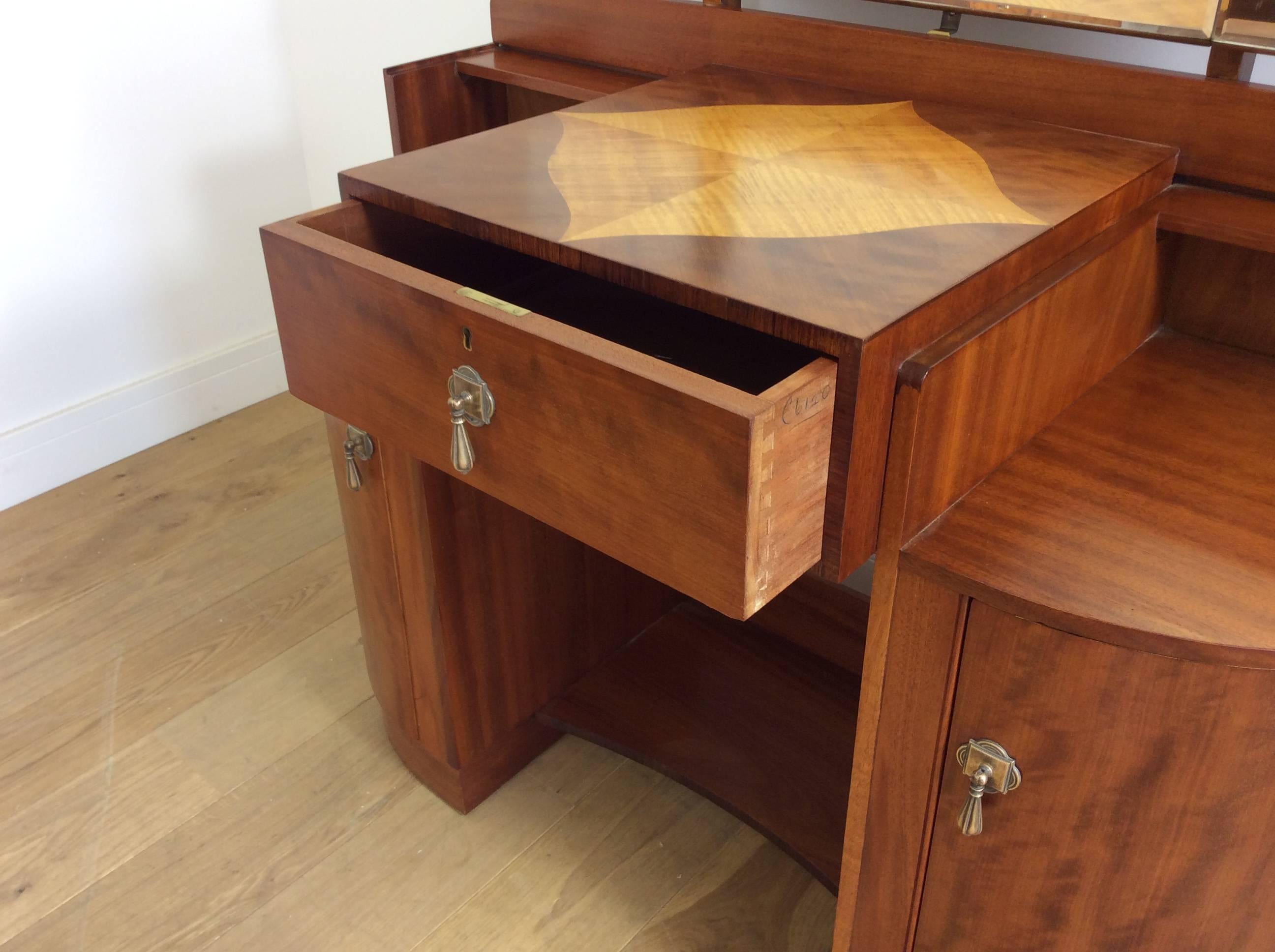 Art Deco Dressing Table by Maple & Co. 4