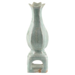 Small Qingbai Pear-Shaped Vase, Song-Yuan Dynasty(13-14th century)