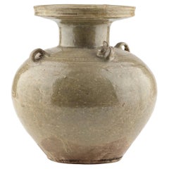 Rare Yue Celadon Chicken-Head Ewer, Jin-Southern Dynasty