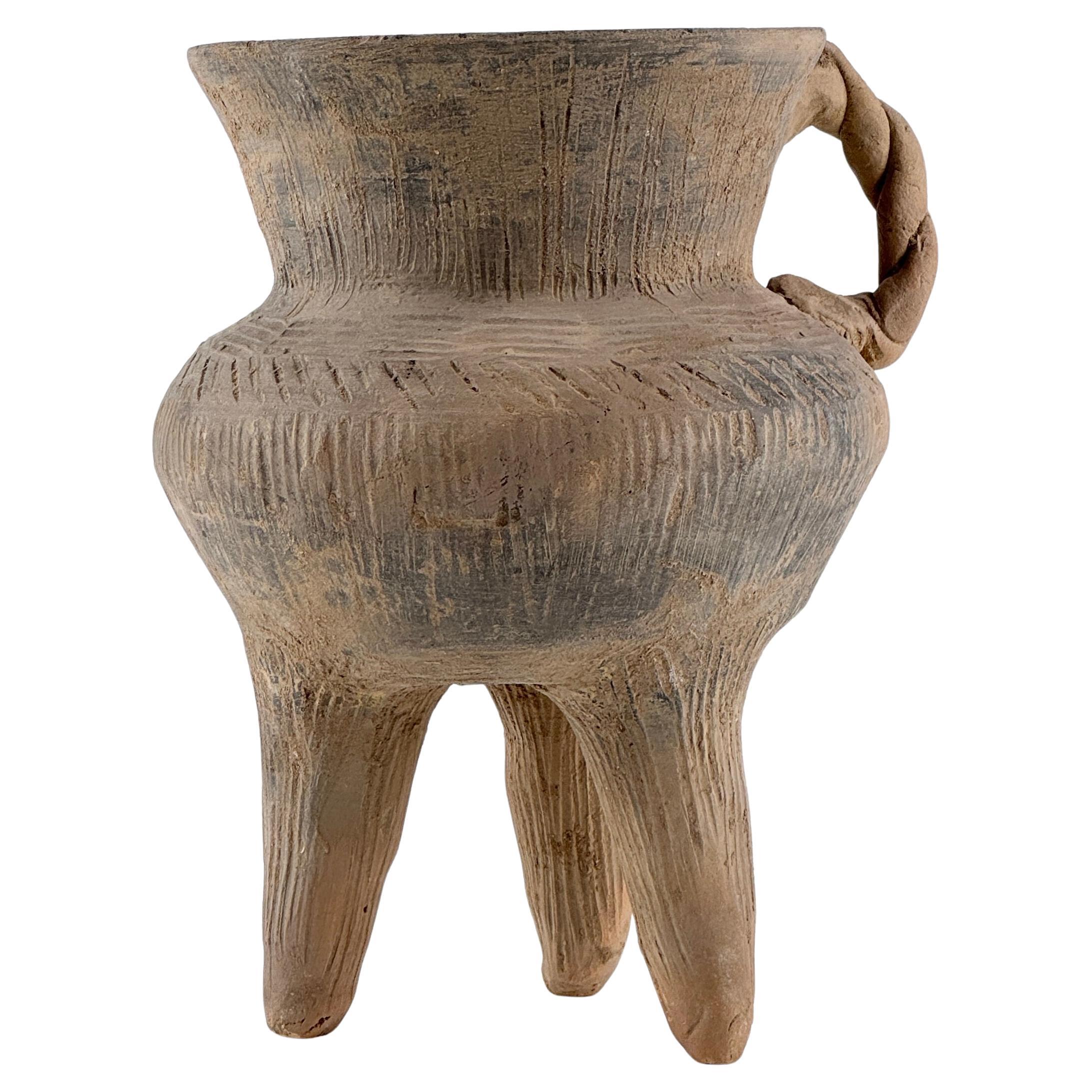 Pottery Tripod Vessel, Neolithic Period