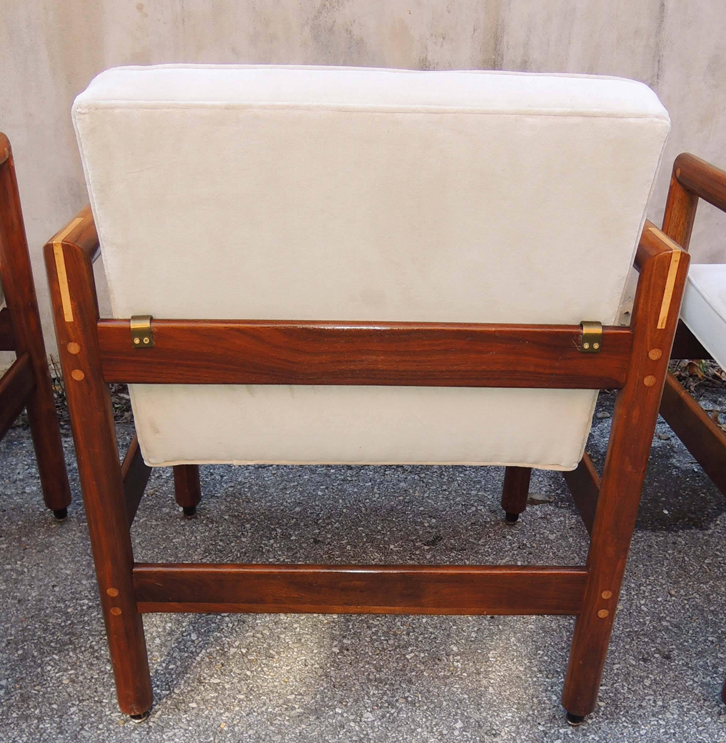 American Thonet Armchairs Set of Four, circa 1960 For Sale