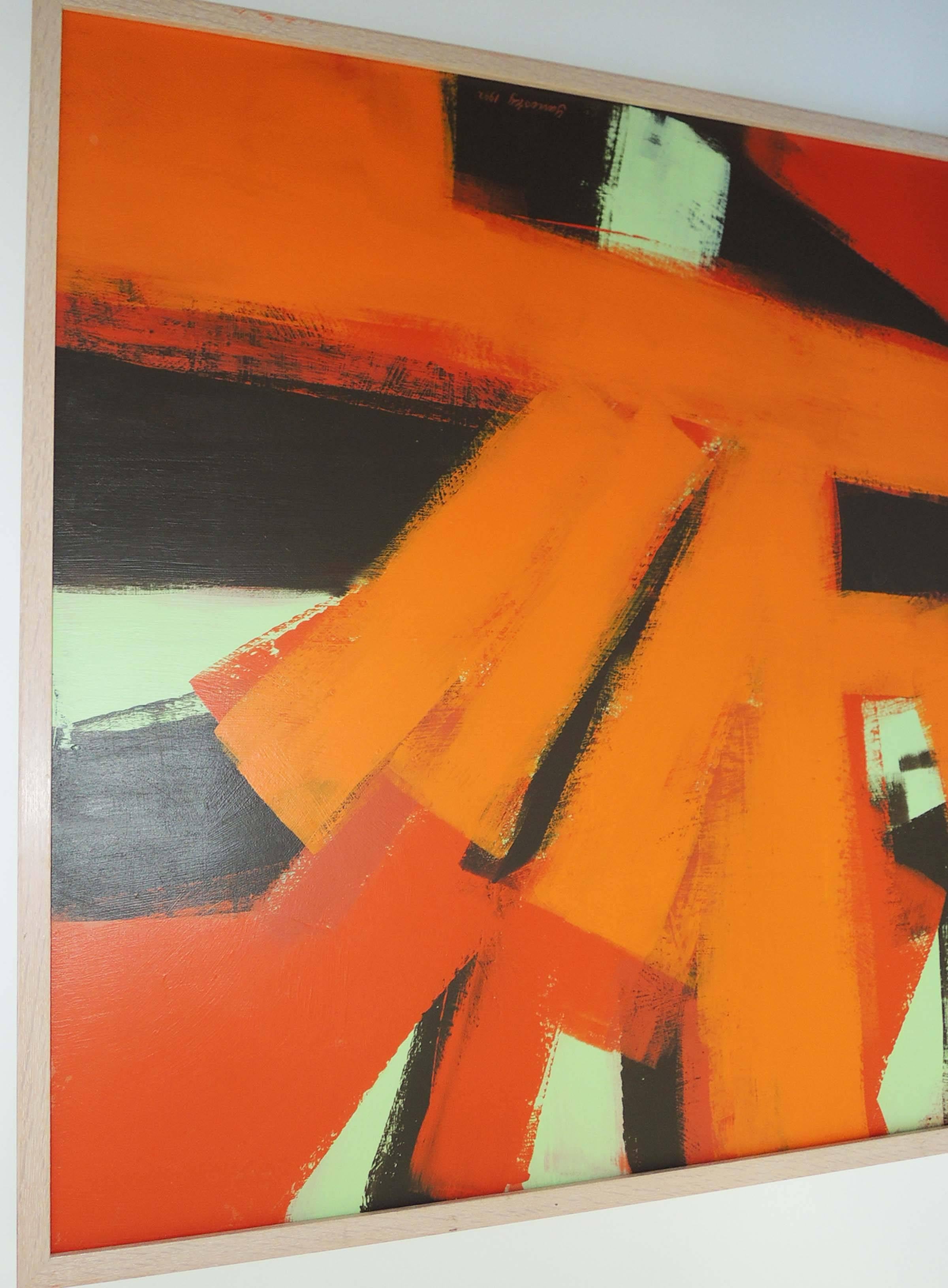 Abstract Painting by Thomas Yanosky In Excellent Condition For Sale In Washington, DC