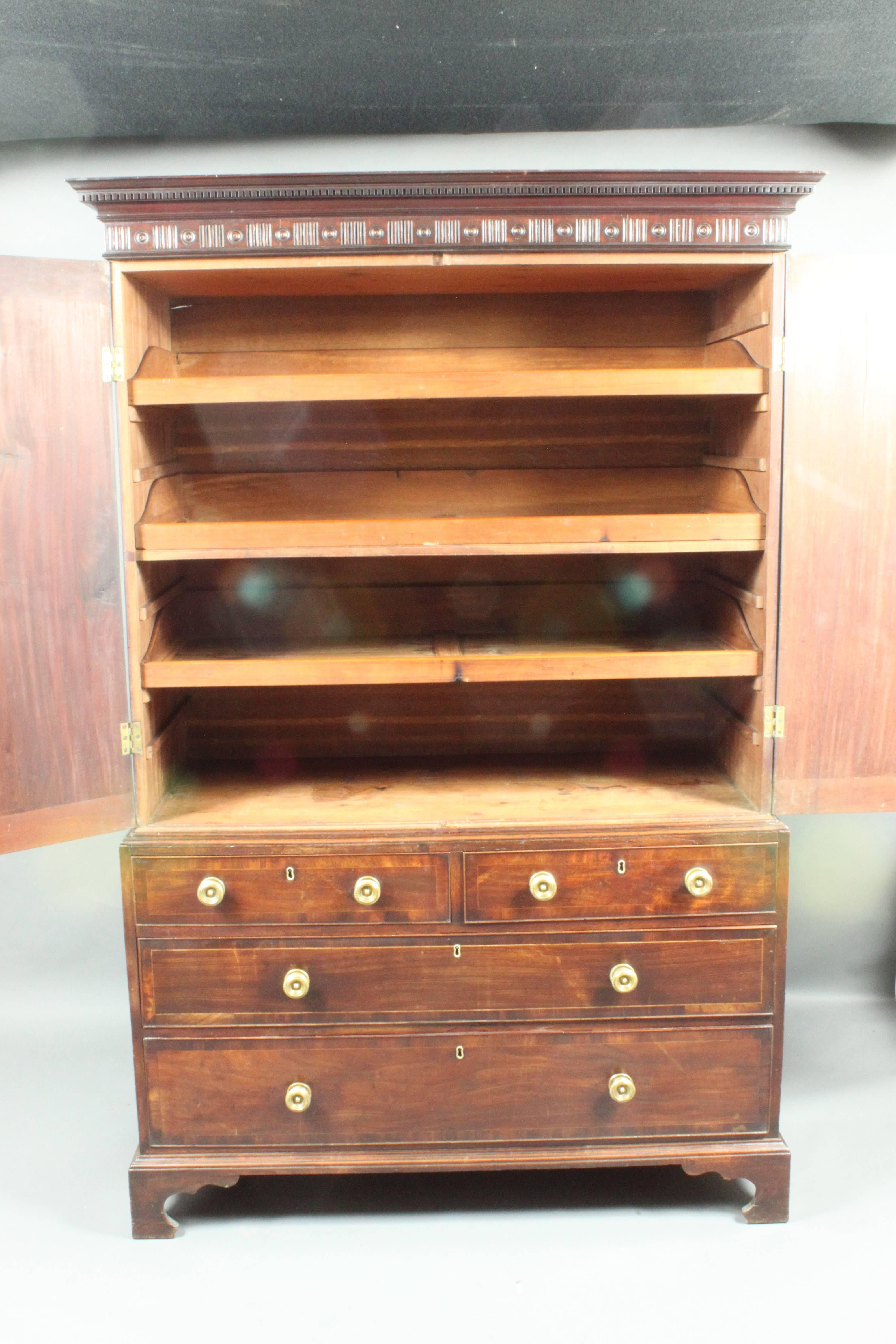 linen press cabinet