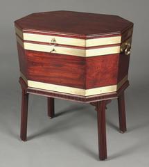 Antique Chippendale Large Wine Cooler