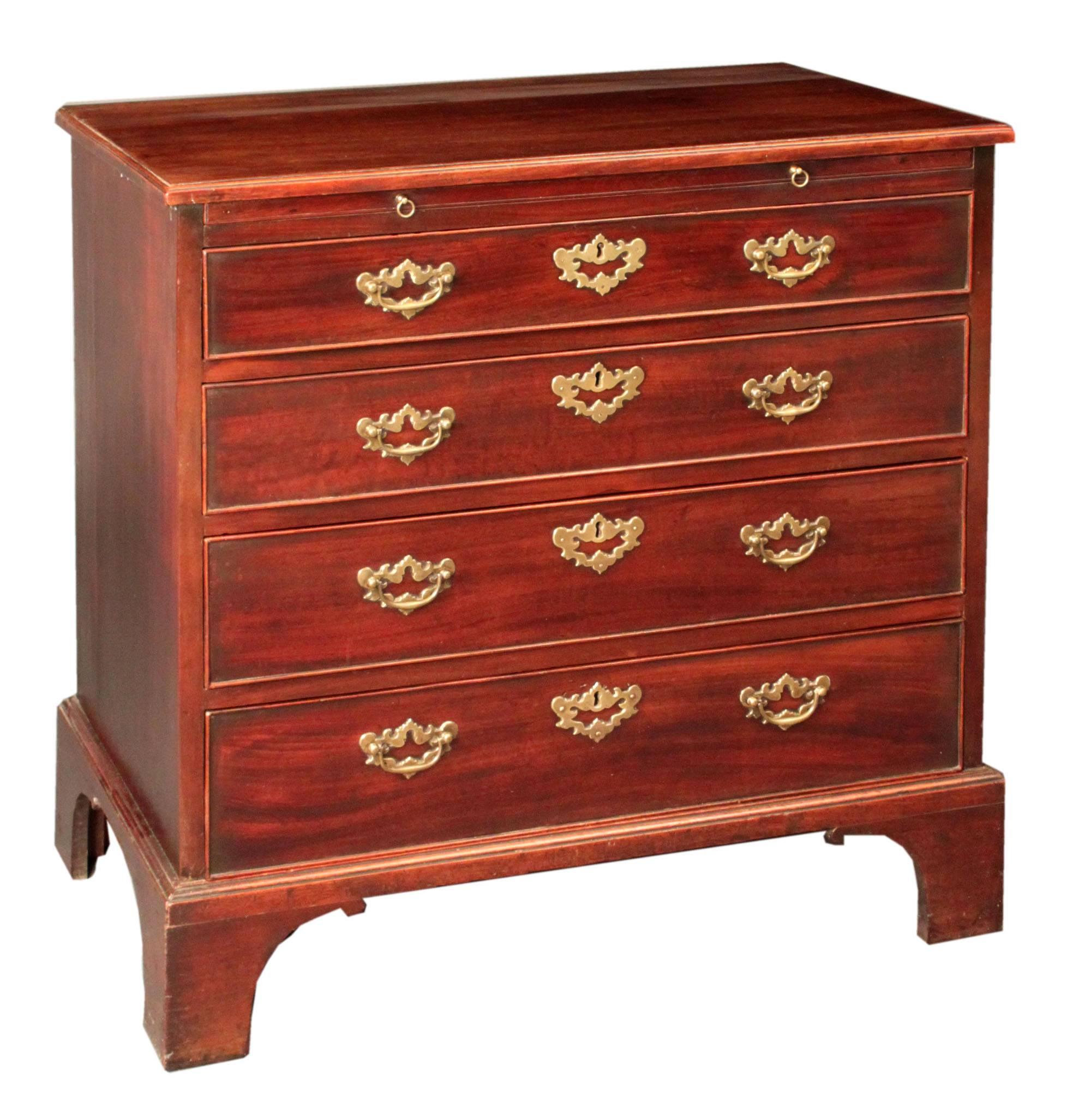 Mahogany Chest of Drawers, Chippendale For Sale