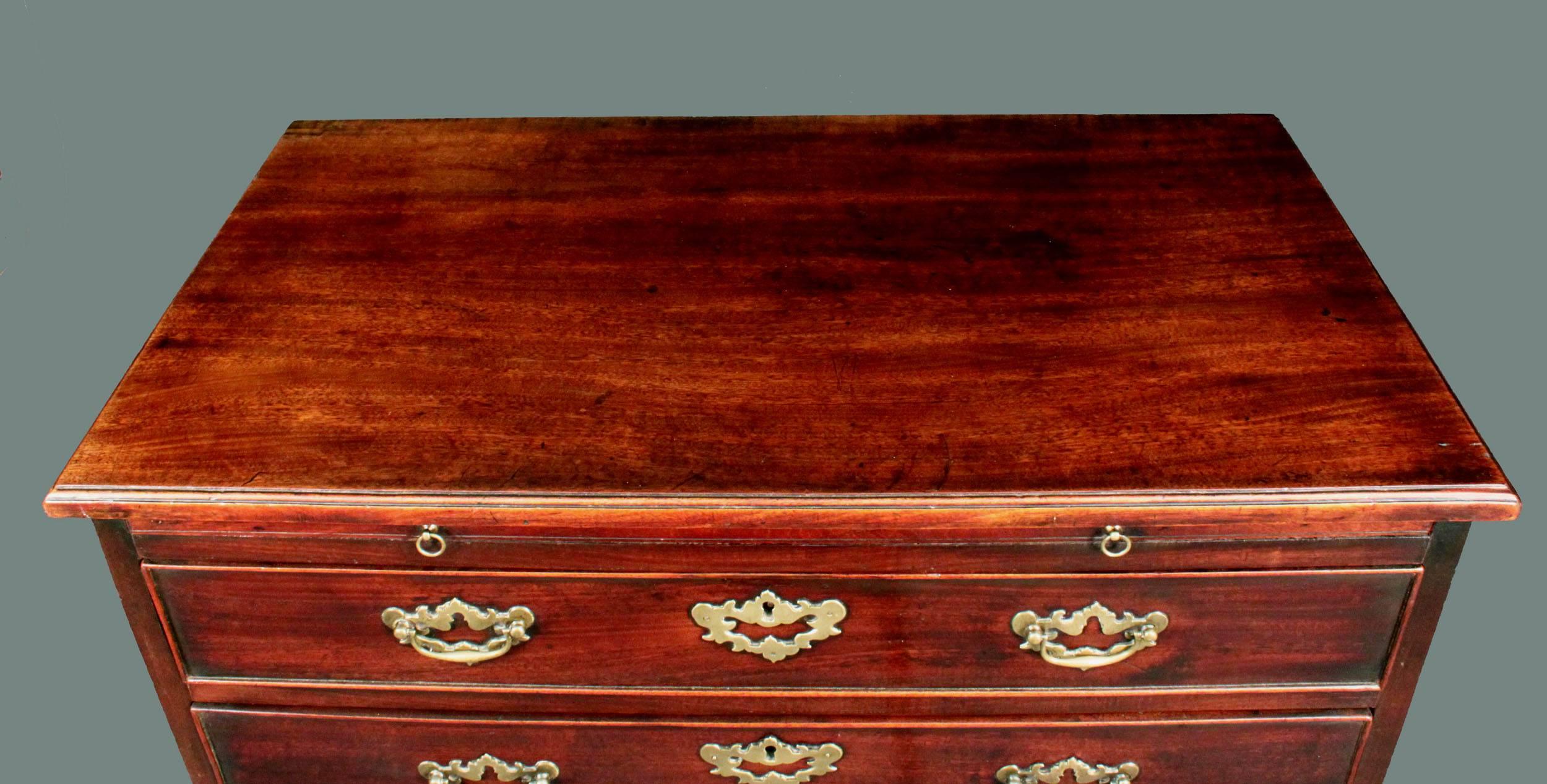 Mahogany Chest of Drawers, Chippendale In Excellent Condition For Sale In Bradford-on-Avon, Wiltshire