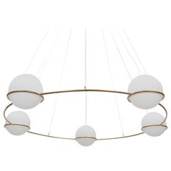 Big Ceiling Lamp in Style of Gino Sarfatti 'y'