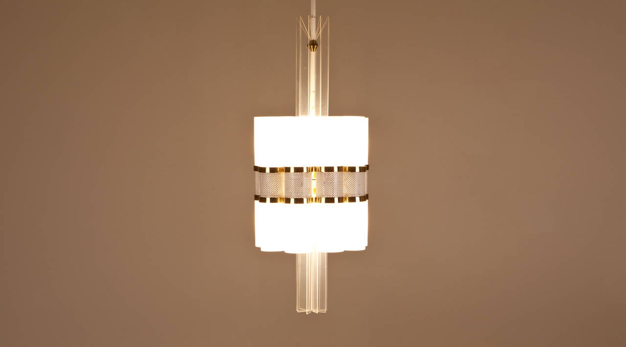 Ceiling lamp, Germany, 1970.

This impressive ceiling lamp has been exclusively designed and manufactured for the reconstruction of East Berlin State Library 