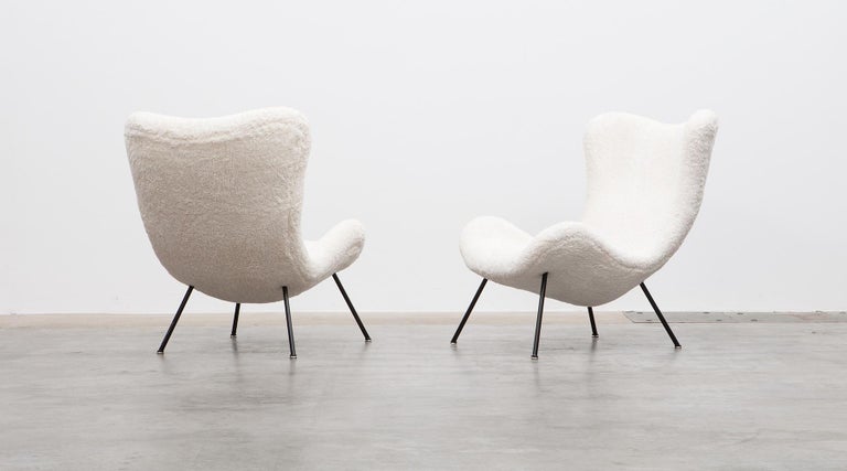 faux fur furniture midcentury modern 1950s white faux fur on brass legs lounge chairs by fritz neth for faux fur furniture midcentury modern 1950s white faux fur on brass legs lounge chairs by fritz neth for