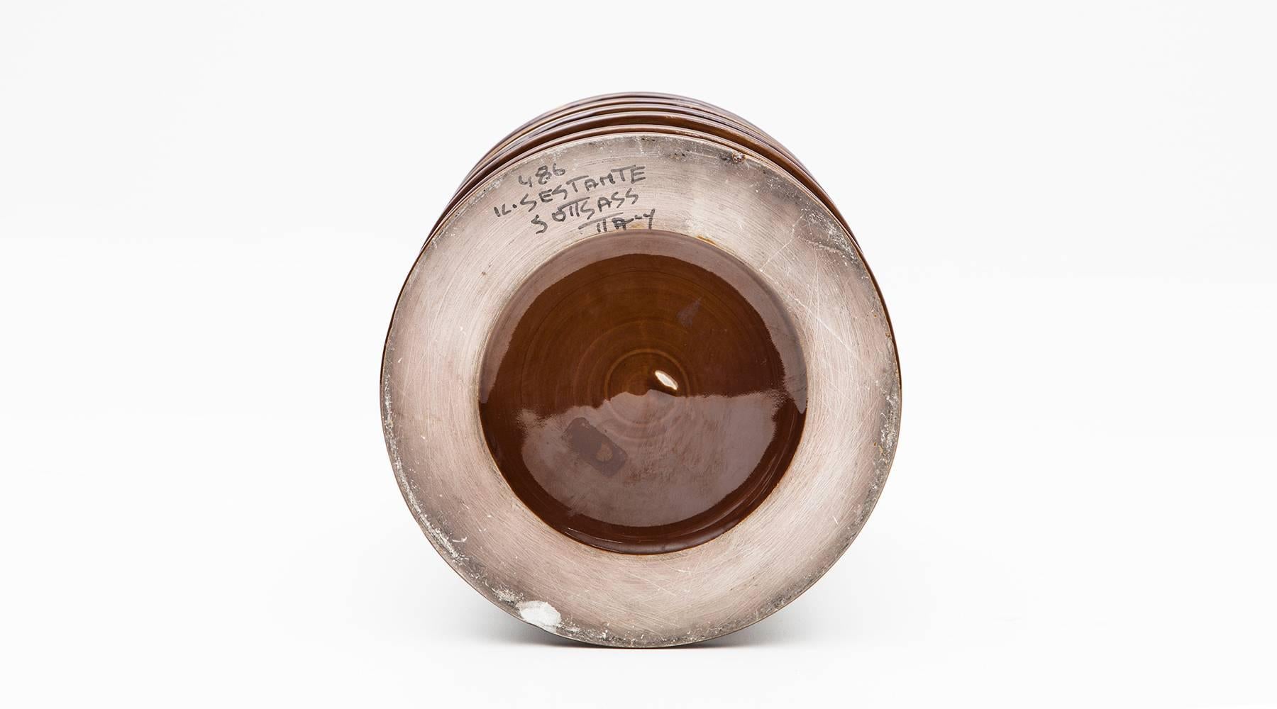 Mid-Century Modern Ettore Sottsass Vase 'a'
