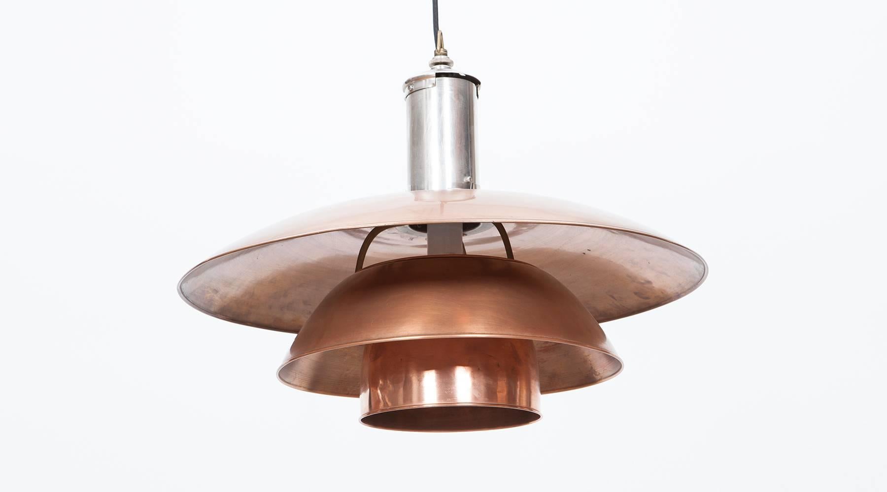 Danish Poul Henningsen Ceiling Lamp 6/6 'b'