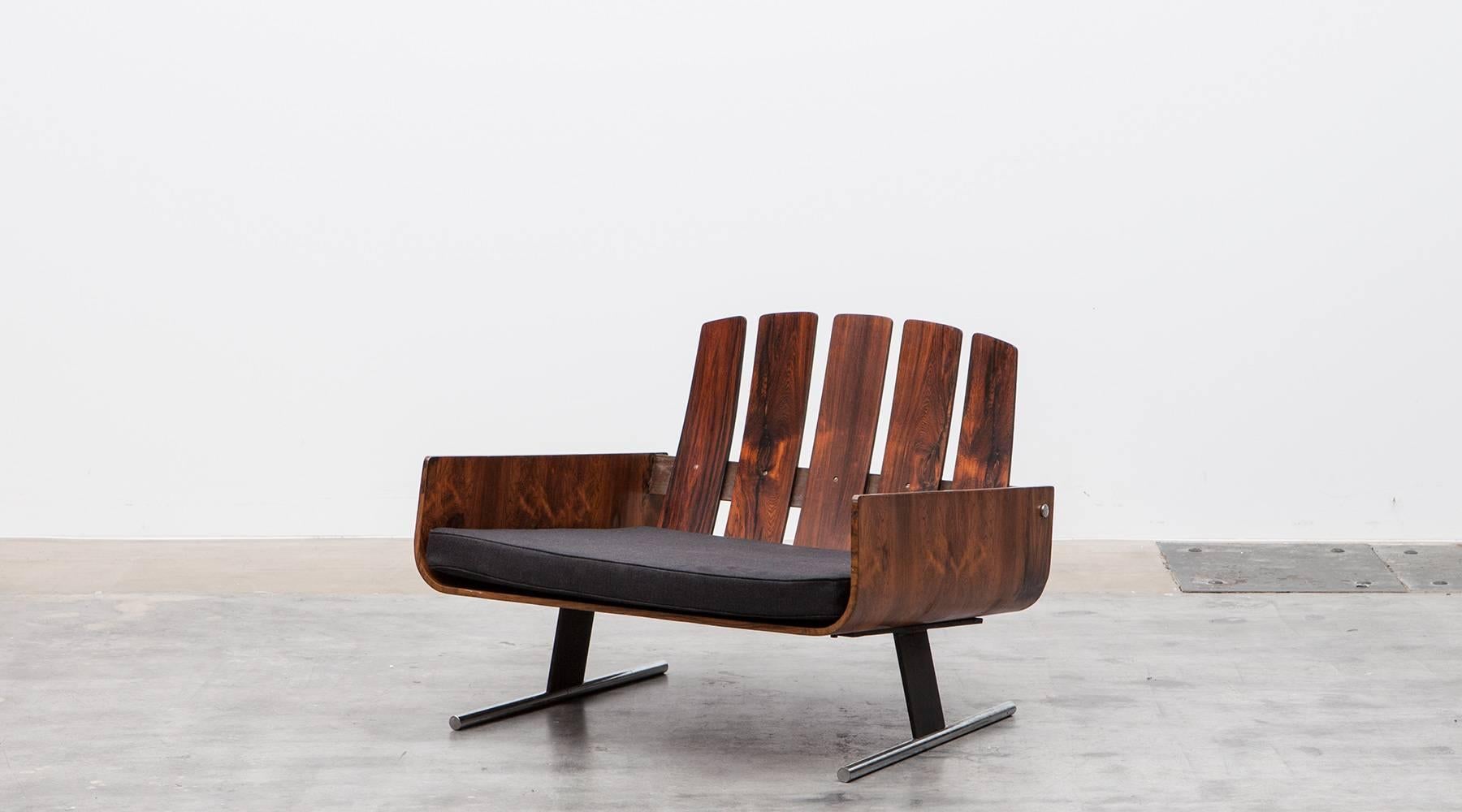 Mid-Century Modern Pair of Jorge Zalszupin Lounge Chairs  * NEW UPHOLSTERY *