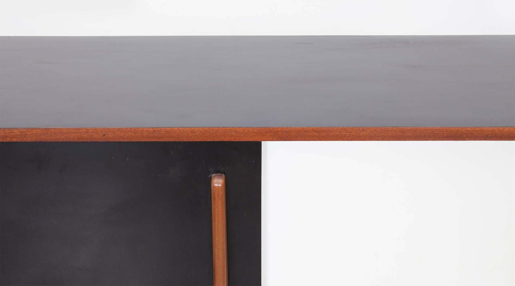 French Charlotte Perriand Sideboard in Mahogany 'G' For Sale