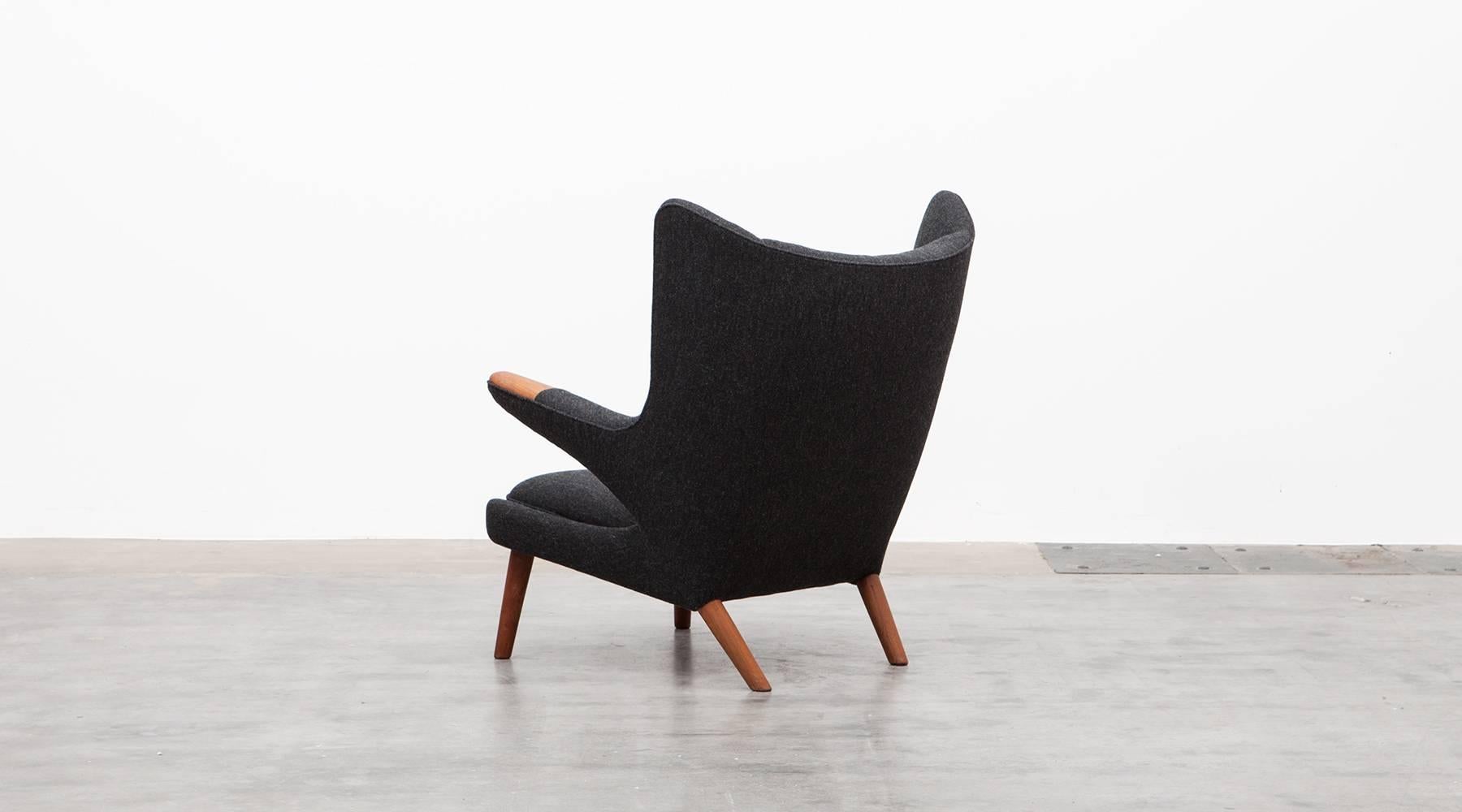 Mid-Century Modern Hans Wegner Papa Bear Chair 'C' 