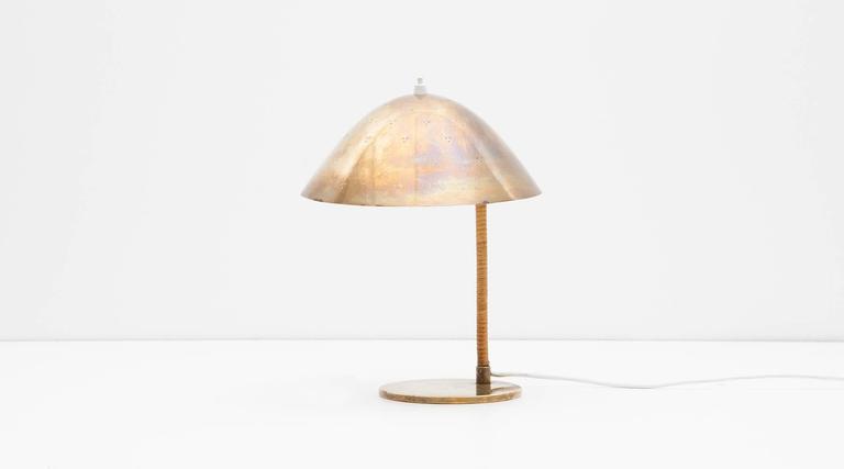 Paavo Tynell Brass Table Lamp By Taito Oy For At 1stdibs Rare And Lovely Table Lamp Designed By Famous Paavo Tynell The Shade Is In Brass