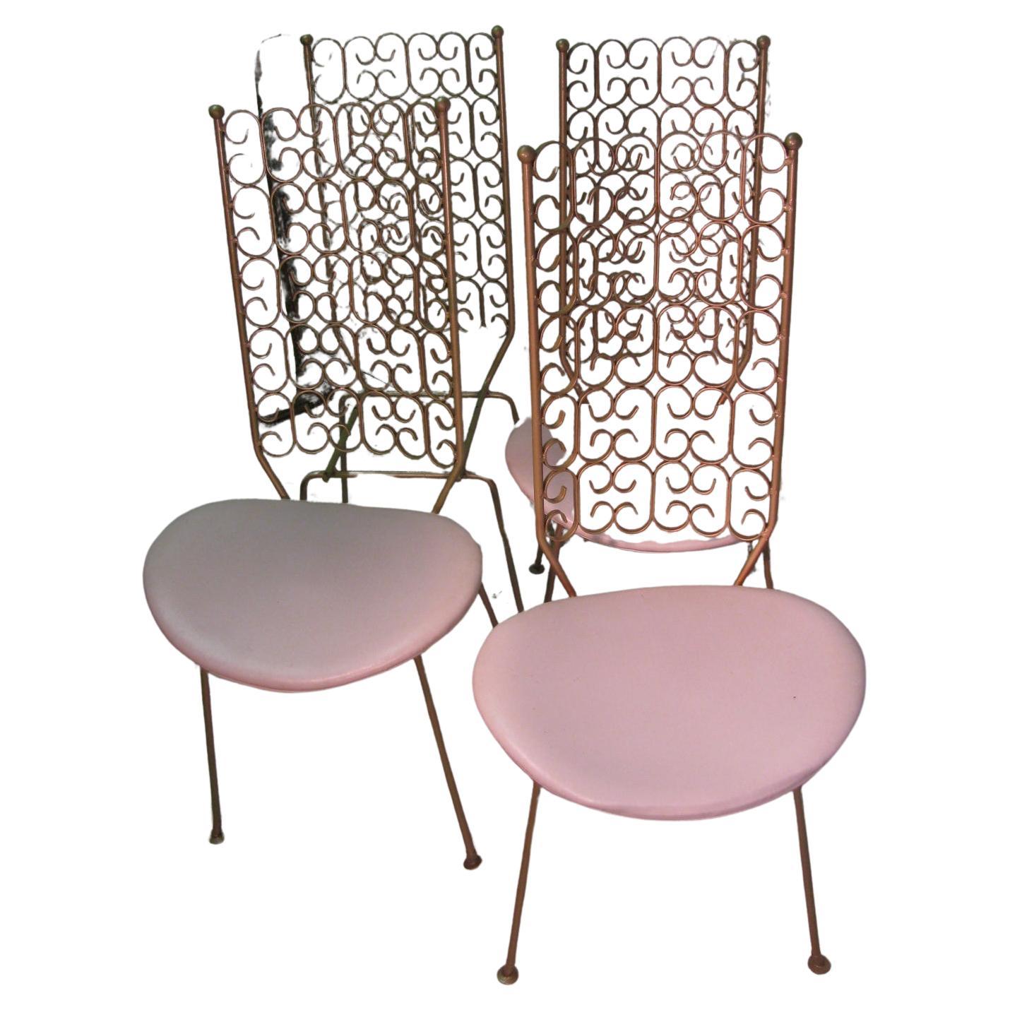 Arthur Umanoff table de salle à manger Granada Mid-century modern avec quatre chaises en vente 2