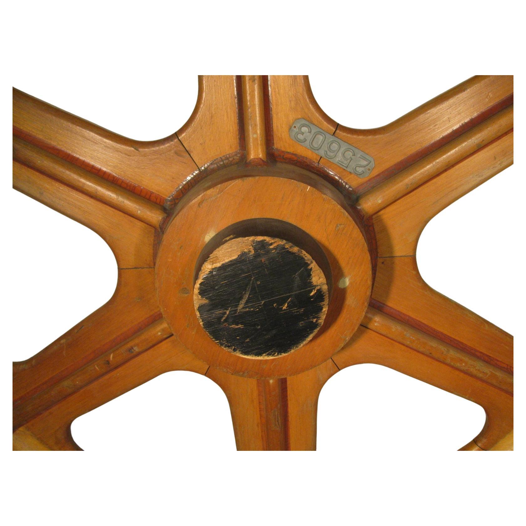 19thC Massive Industrial  Antique Architectural Handmade Foundry Gear Wheel In Good Condition For Sale In Port Jervis, NY