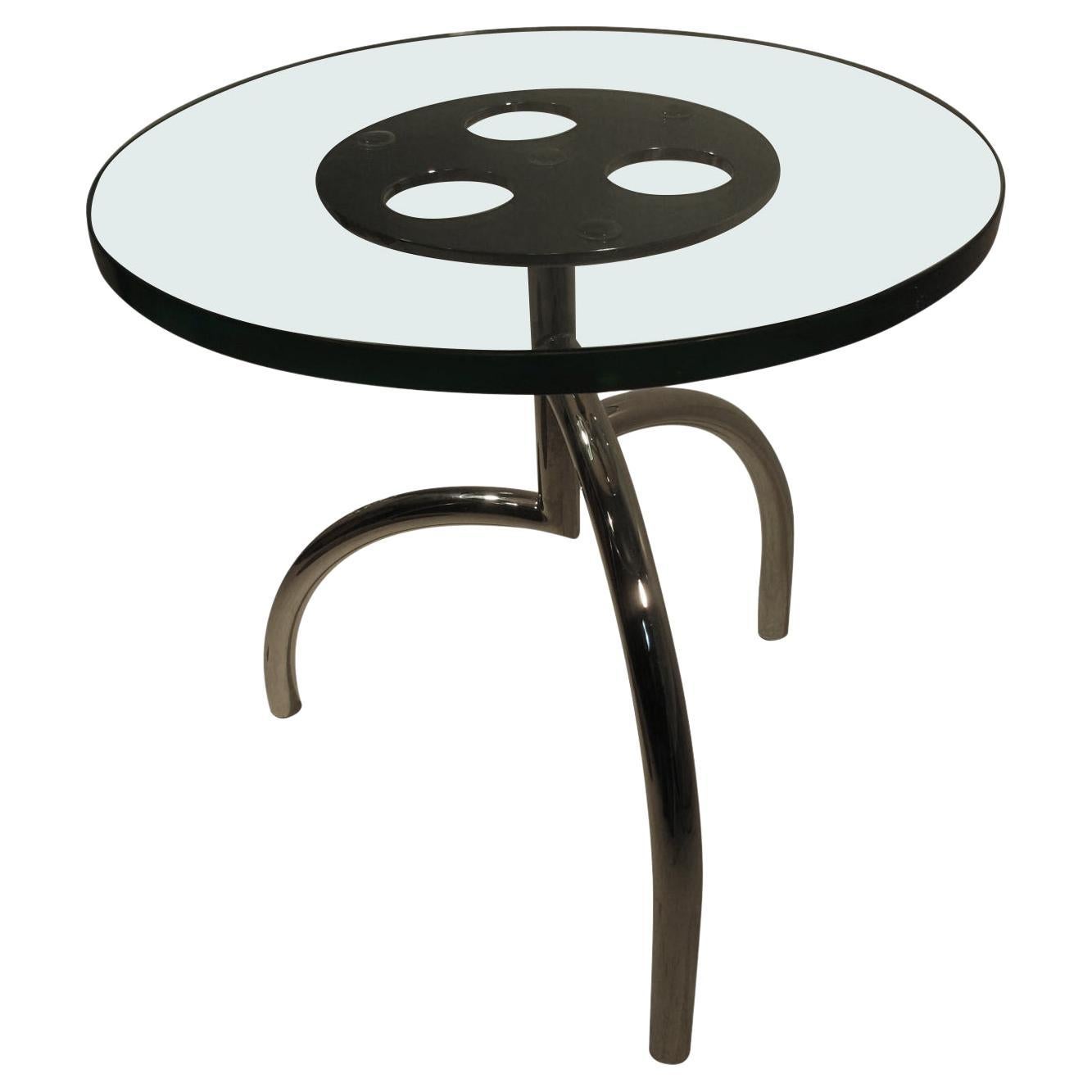 Mid Century Modern Side End "Spyder Table" by Stanley Friedman for Brueton For Sale