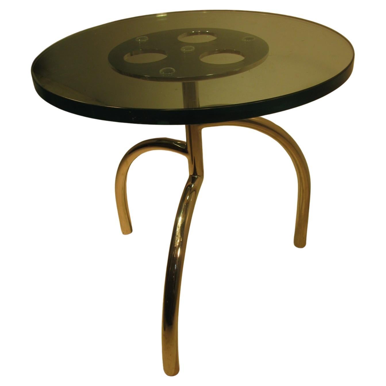 „Spyder Table“ Moderner Beistelltisch aus der Mitte des Jahrhunderts von Stanley Friedman für Brueton (Poliert) im Angebot